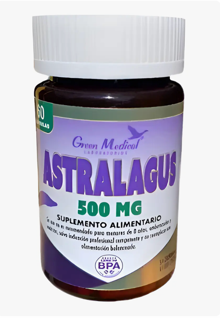 ASTRALAGUS CAP 500 MG X 60 GREEN MED