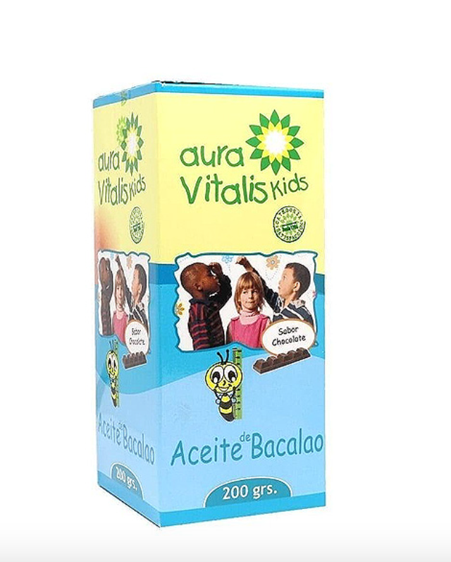 ACEITE HIGADO BACALAO INF X 200 ML AURAVITALIS
