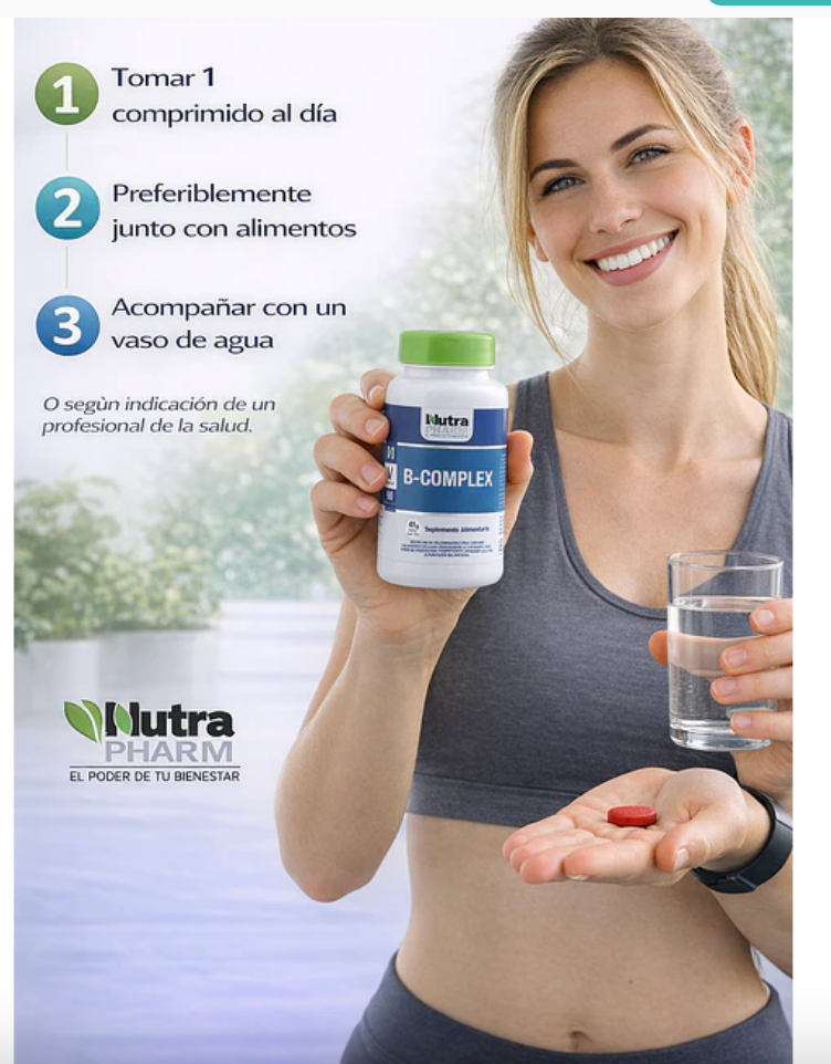 B-COMPLEX COM X 90 NUTRAPHARM