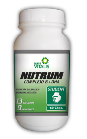 NUTRUM STUDENT CAP X 60 AURA