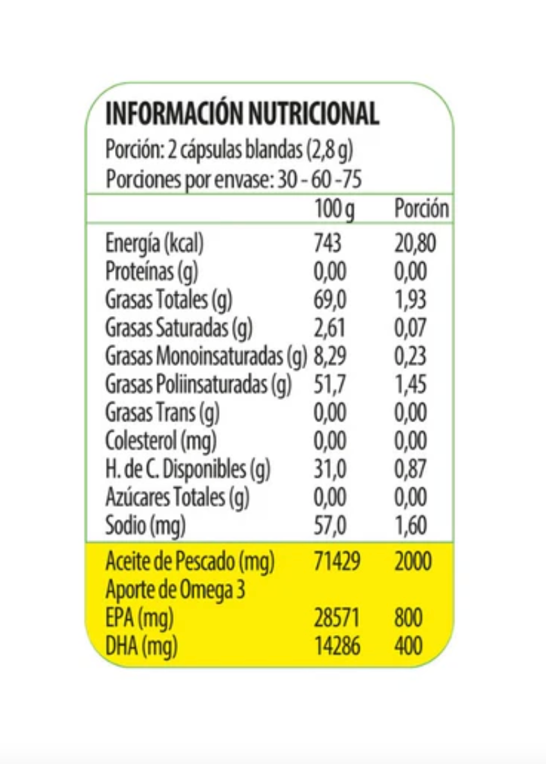OMEGA 3 UP CAP ULT PURE 800 EPA/400DHA X 120