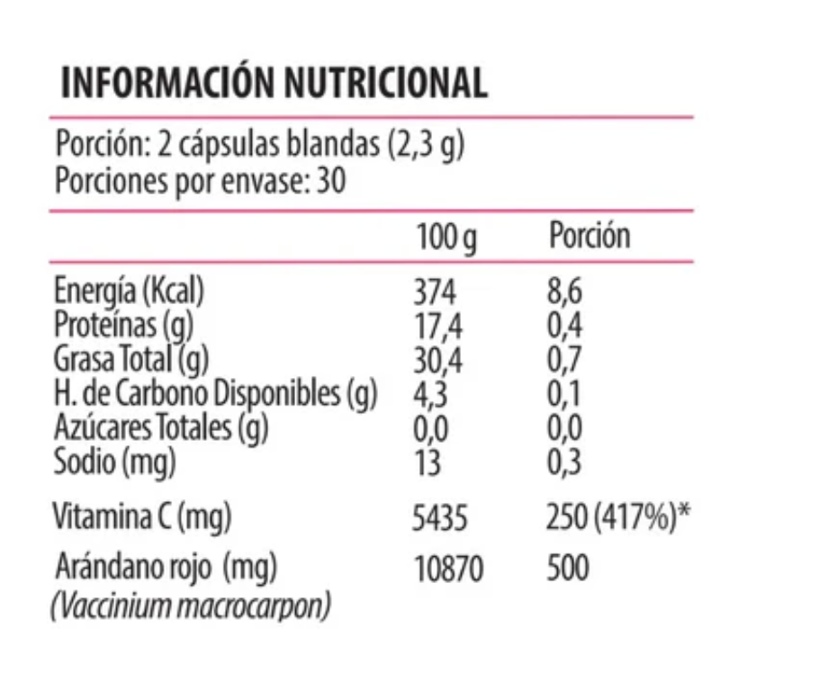 VITAMIN UP CRANBERRY CAP X 60