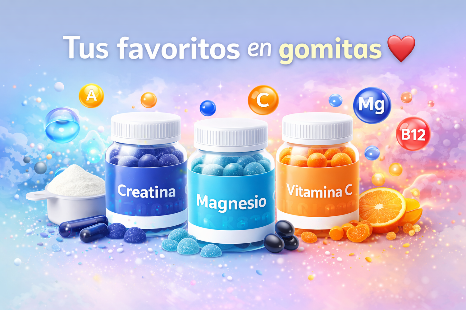 Tus favoritos en gomitas ❤️