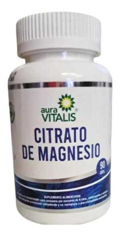 CITRATO DE MAGNESIO CAP 450 MG X 90 AURA