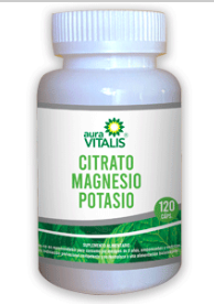 CITRATO DE MAGNESIO Y POTASIO CAP X 120 AURAVITALIS