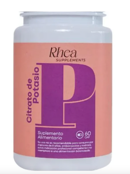 CITRATO DE POTASIO CAP 450 MG X 60 RHEA