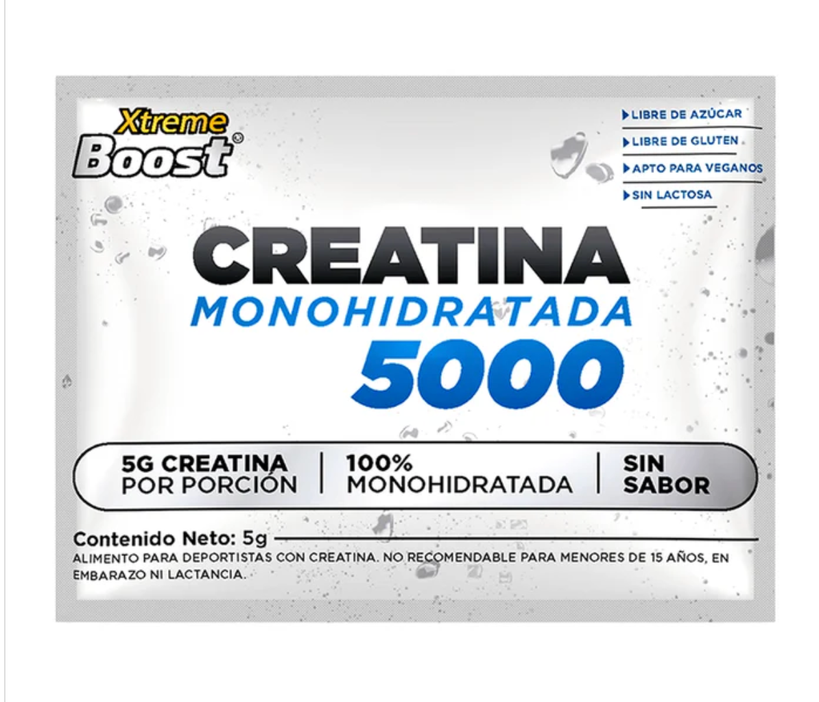 CREATINA XTREME BOOST SBRE 5 GR SIN SABOR X 20 SACHETS