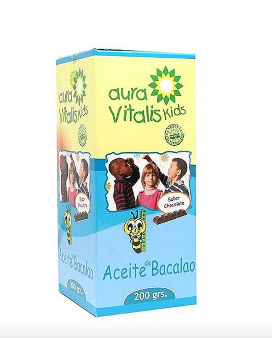 ACEITE HIGADO BACALAO INF X 200 ML AURAVITALIS