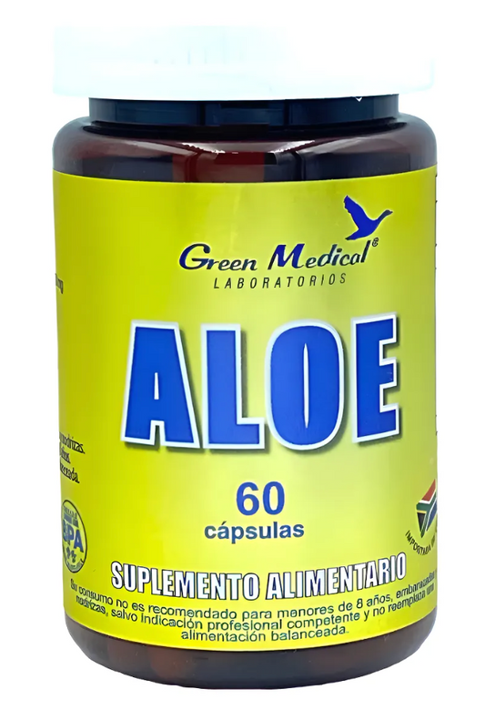 ALOE VERA CAP X 60 GREEN MED
