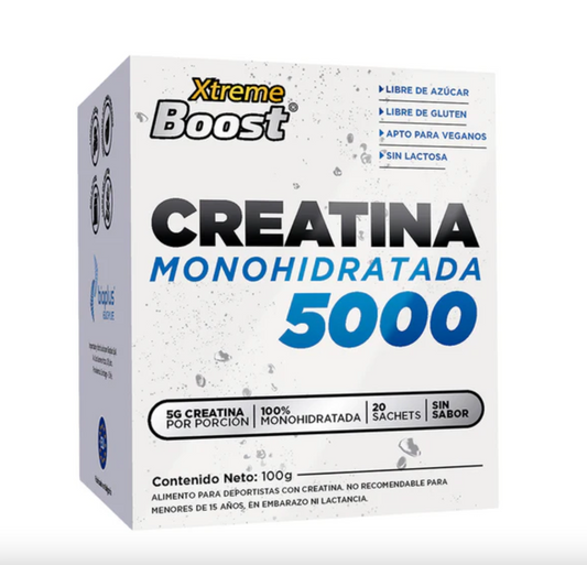 CREATINA XTREME BOOST SBRE 5 GR SIN SABOR X 20 SACHETS
