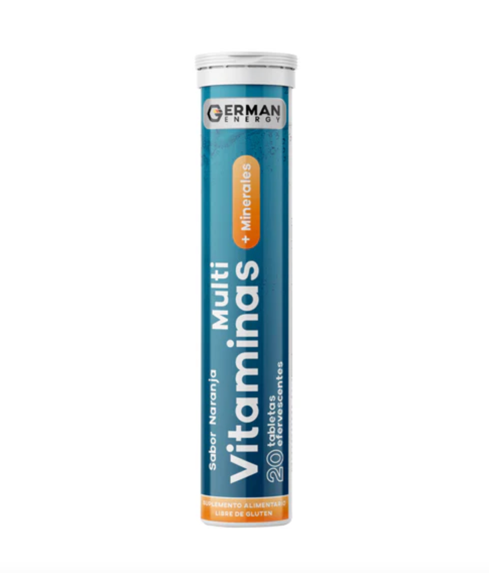 MULTIVITAMINAS + MINERALES TAB EFE X 20 GERMAN ENERGY