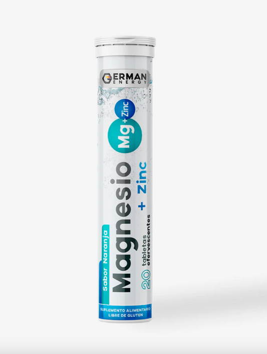 MAGNESIO + ZINC TAB EFE X 20 UND GERMAN ENERGY