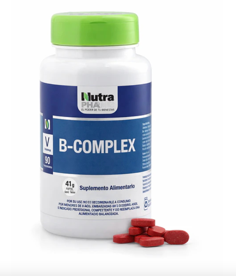B-COMPLEX COM X 90 NUTRAPHARM