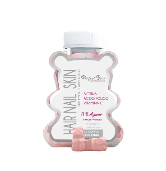 BIOTIN + ACIDO FOLICO SIN AZUCAR GOMITAS X 60 UND