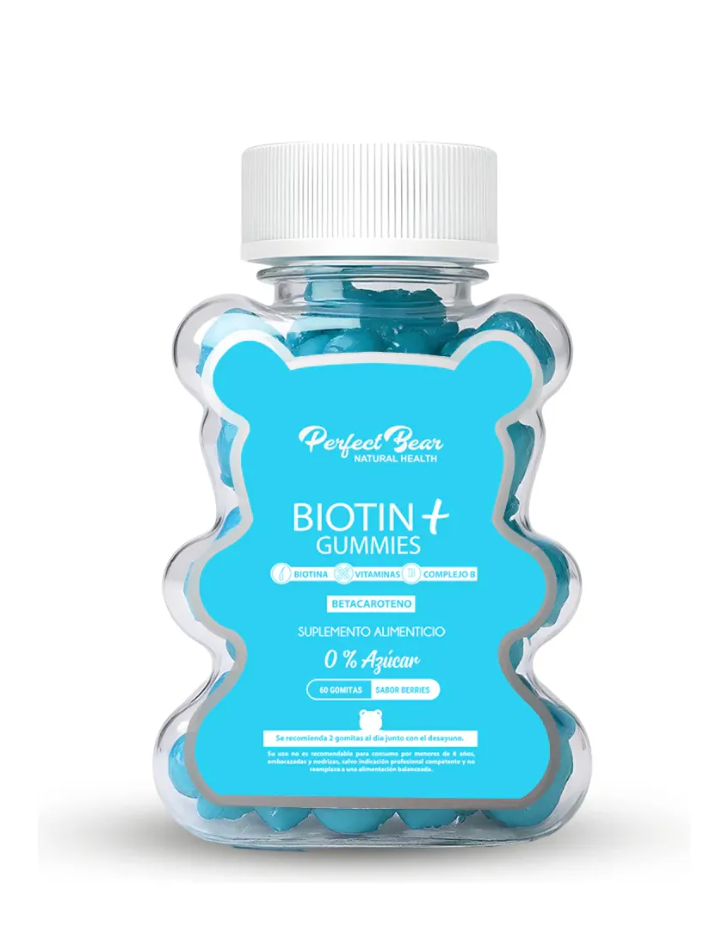 BIOTIN + GUMMIES X 60 UND PERFECT BEAR