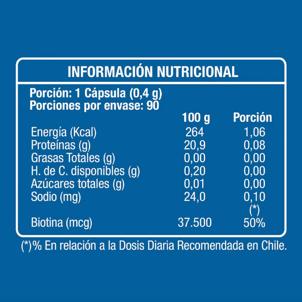 BIOTINA PREMIUM CAP X 90 NUTRAPHARM