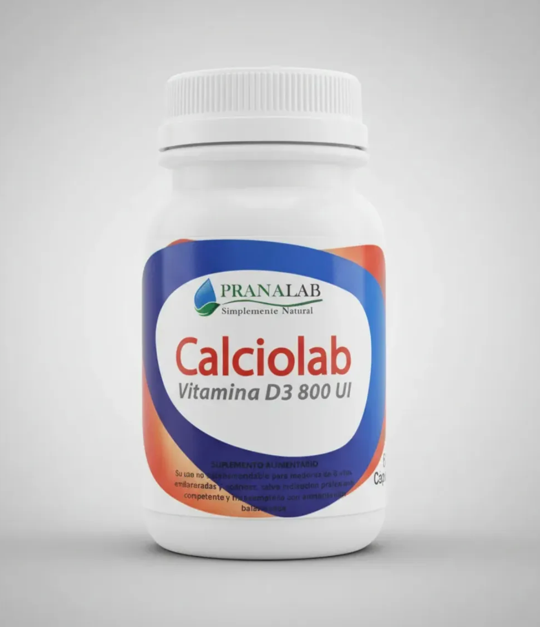 CALCIO + VITAMINA D CAP 800 UI X 60 PRANALAB