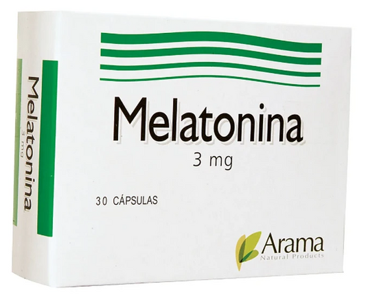 MELATONINA CAP 3 MG X 30 ARAMA
