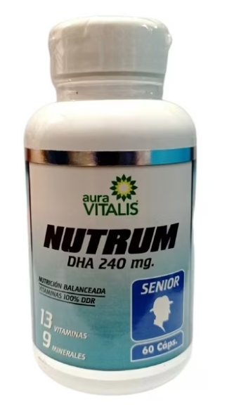 NUTRUM SENIOR CAP 433 MG X 60 AURA