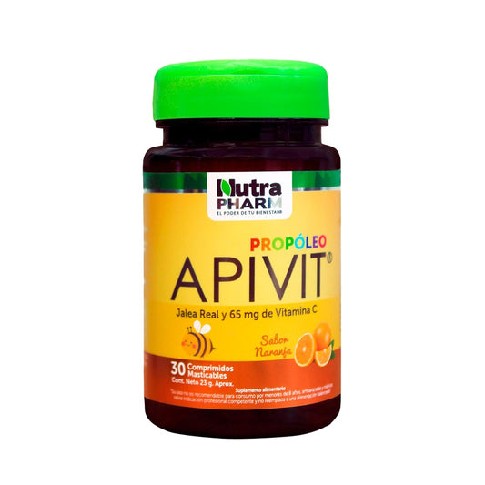 Apivit Infantil Com 60 mg x 30 — Nutrapharm