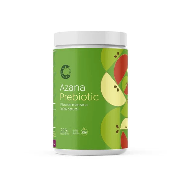 AZANA FIBRA Y PREBIOTICO MANZANA POLVO X 225 GR
