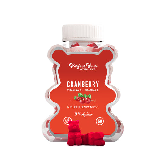 Cranberry + Vitamina C + Vitamina E Gomitas x 60 — Perfect Bear