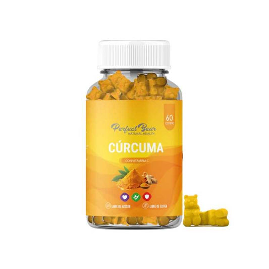 Cúrcuma + Vitamina C Gomitas x 60 — Perfect Bear